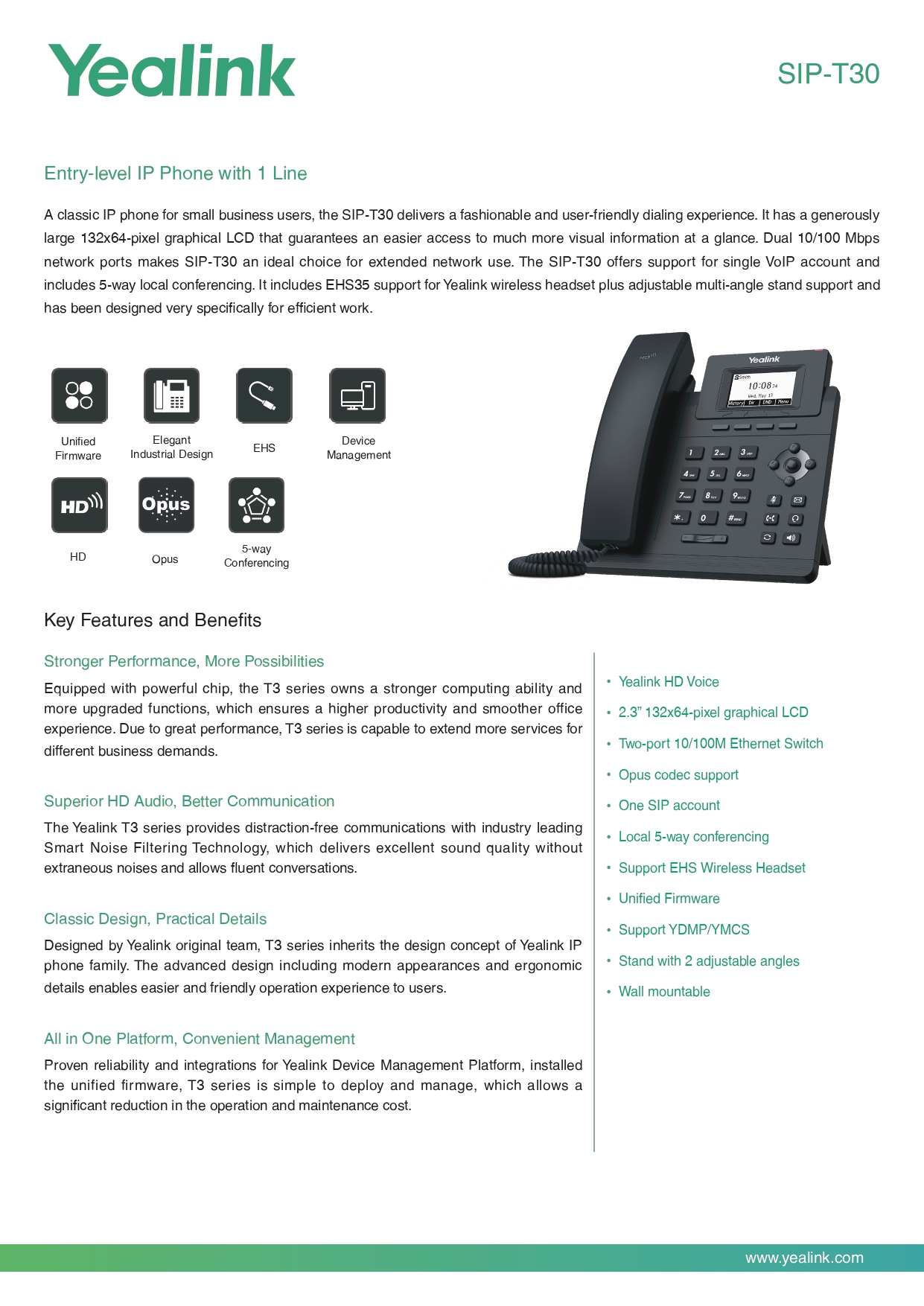 Yealink SIP-T30